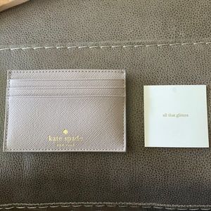 Kate Spade All That Glitters Credit Card Holder NWT